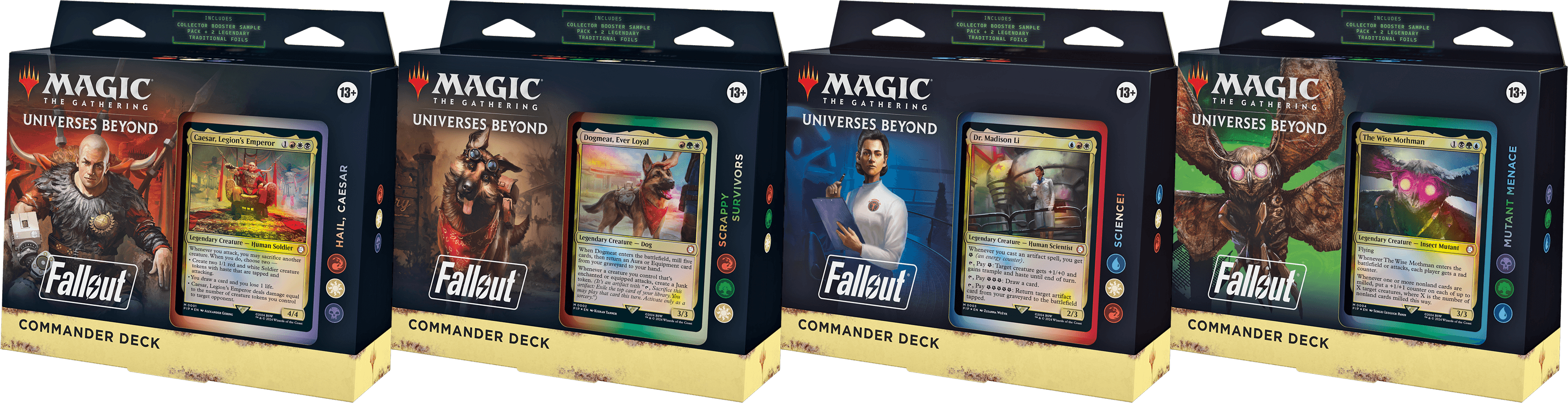 Magic: The Gathering - Universes Beyond: Fallout - Commander Decks - The Card Vault