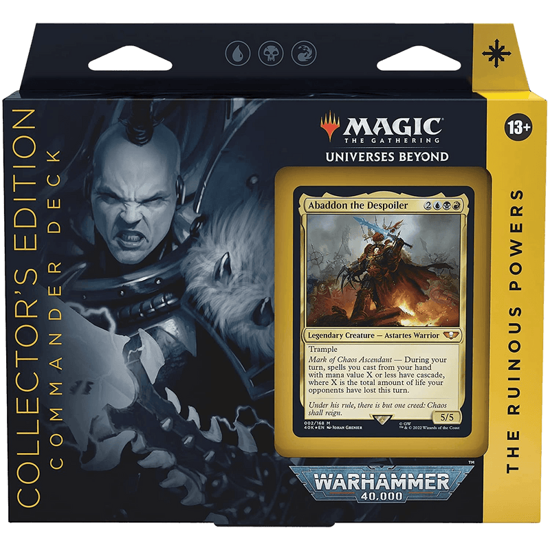 Magic: The Gathering - Universes Beyond: Warhammer 40,000 Commander Deck - Collectors Edition - The Card Vault