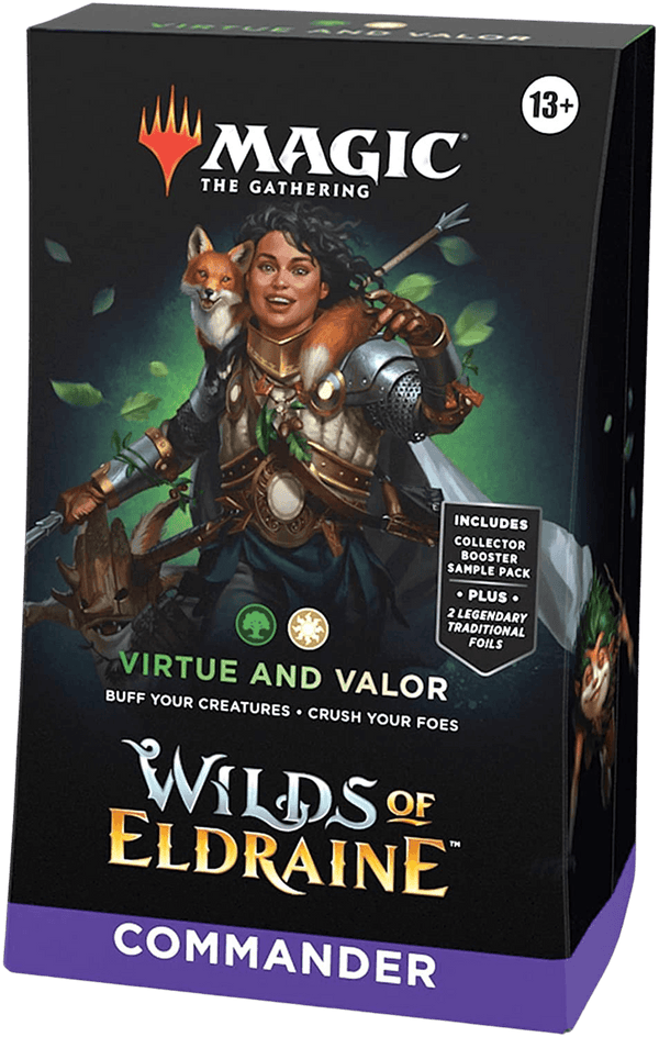 Magic: The Gathering - Wilds of Eldraine - Commander Deck - Virtue and Valor - The Card Vault