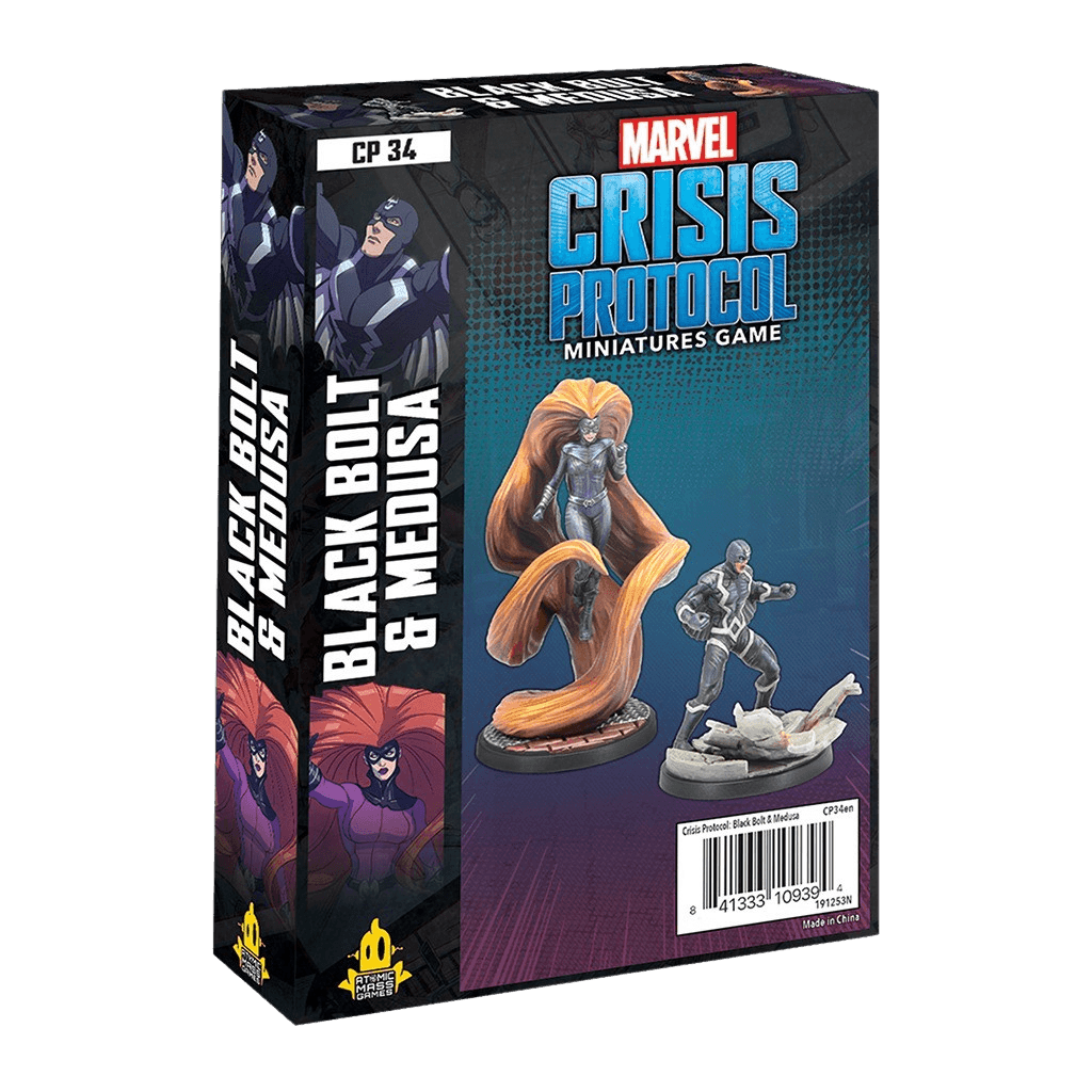 Marvel: Crisis Protocol – Black Bolt and Medusa - Character Pack - The Card Vault