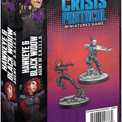 Marvel: Crisis Protocol - Hawkeye and Black Widow - Character Pack - The Card Vault