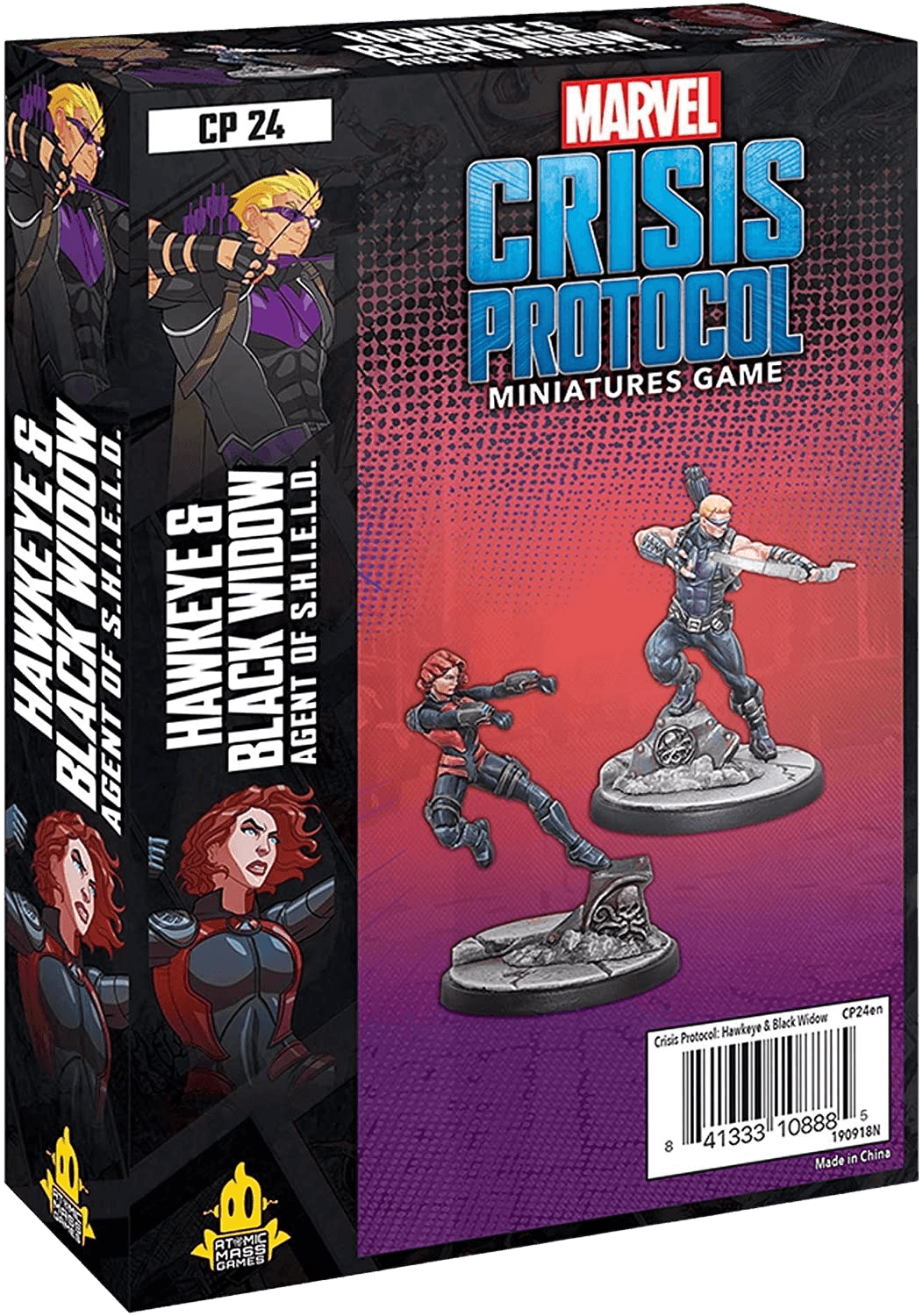 Marvel: Crisis Protocol - Hawkeye and Black Widow - Character Pack - The Card Vault