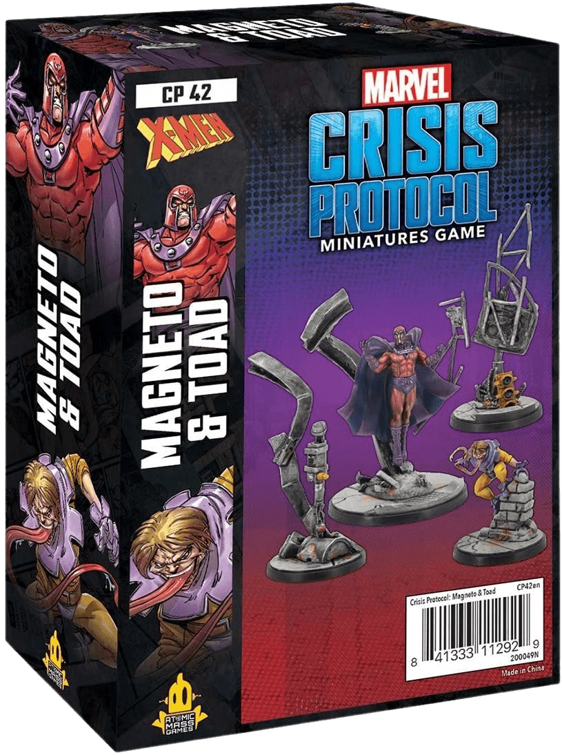 Marvel: Crisis Protocol – Magneto and Toad - Character Pack - The Card Vault