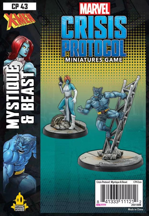 Marvel: Crisis Protocol – Mystique and Beast - Character Pack - The Card Vault