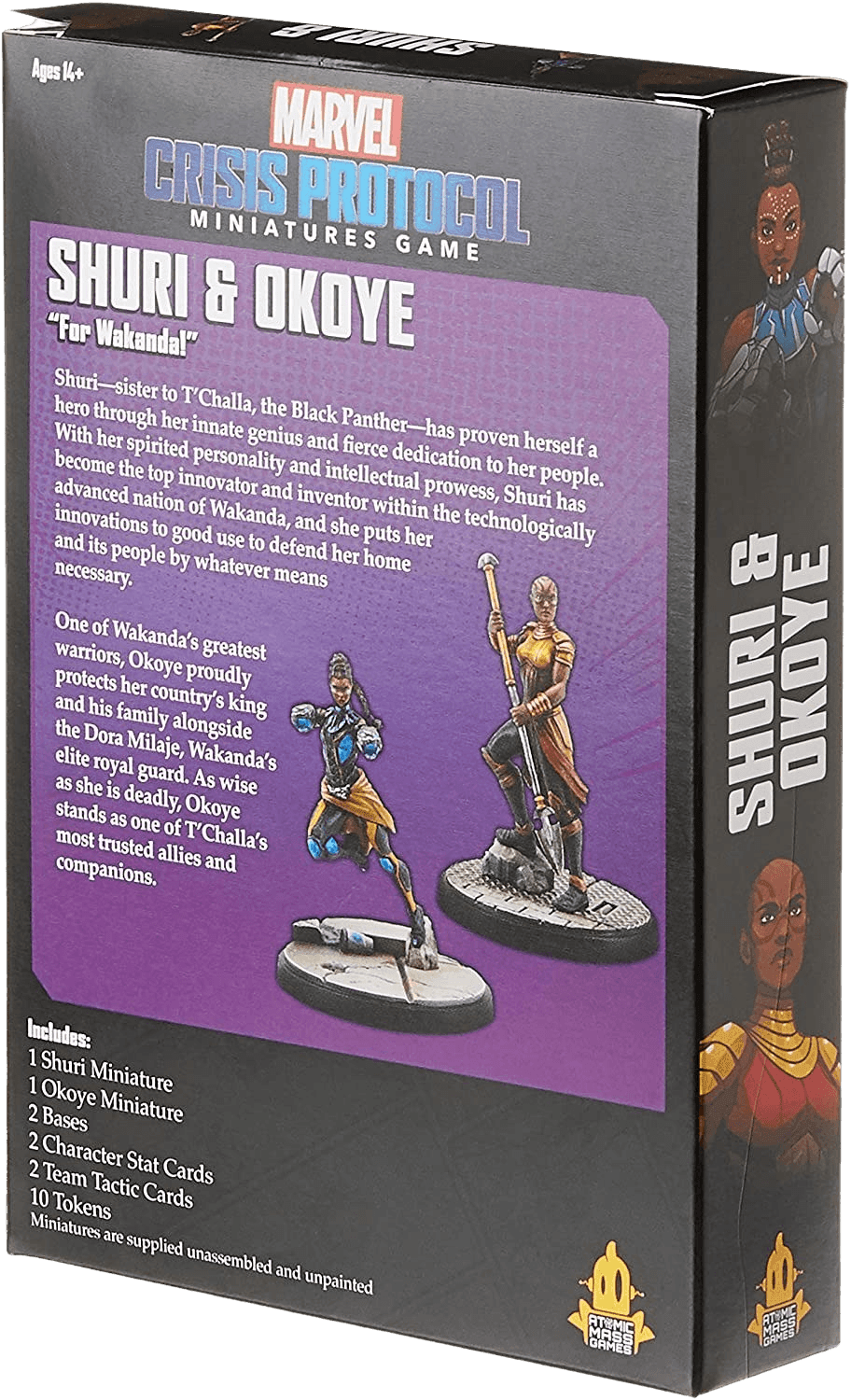 Marvel: Crisis Protocol - Shuri and Okoye - Character Pack - The Card Vault