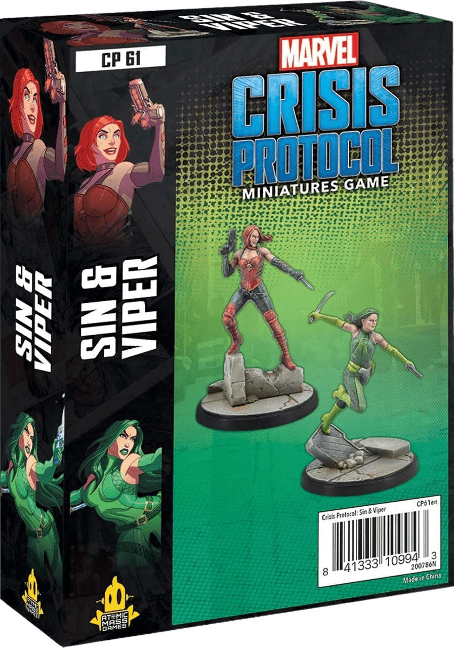 Marvel: Crisis Protocol - Sin and Viper - Character Pack - The Card Vault