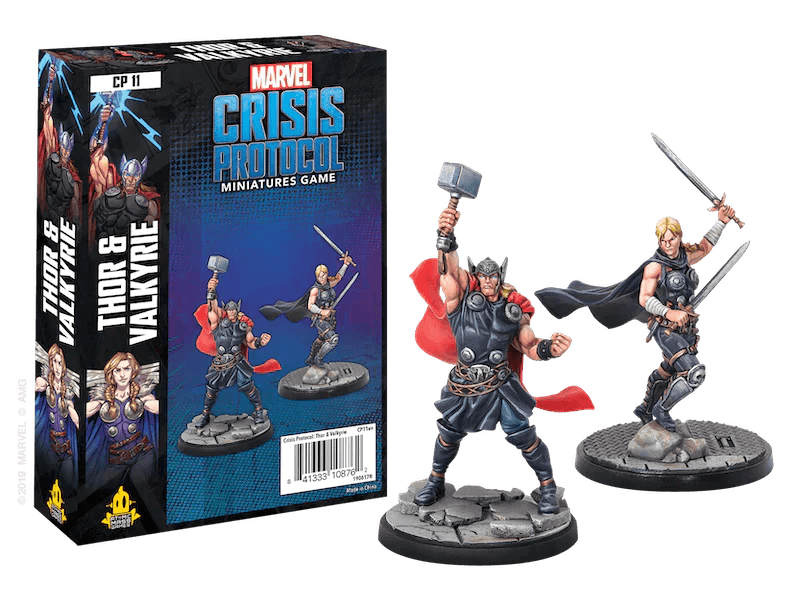 Marvel: Crisis Protocol - Thor and Valkyrie - Character Pack - The Card Vault