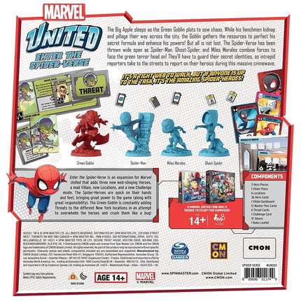 Marvel United - Enter the Spider-Verse Expansion - The Card Vault