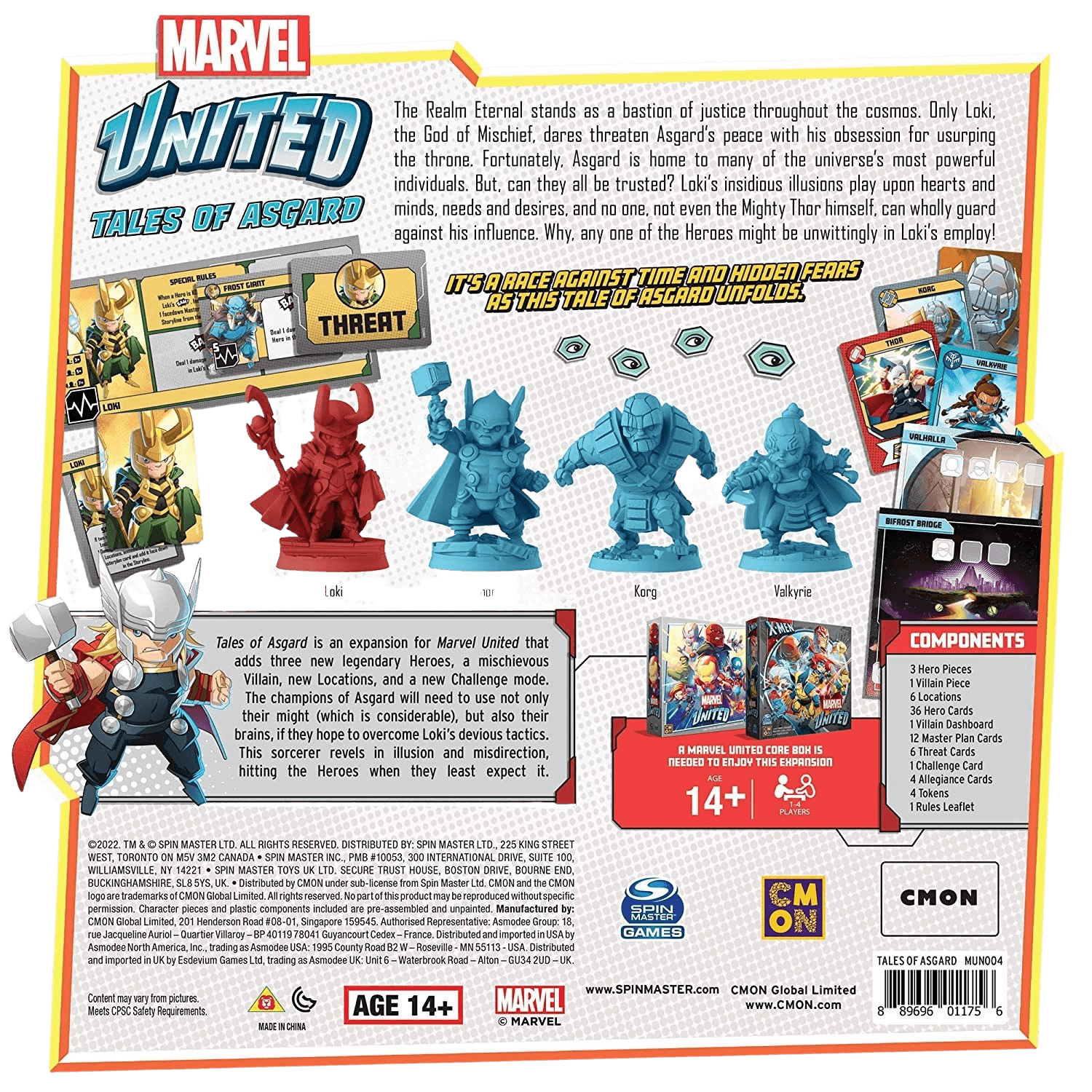Marvel United - Tales of Asgard Expansion - The Card Vault