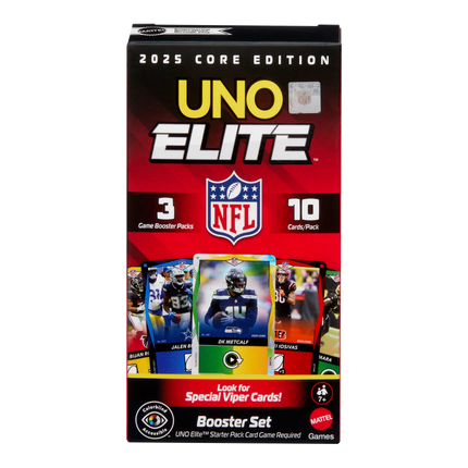 UNO Elite NFL 2025 Core Edition - Booster Set