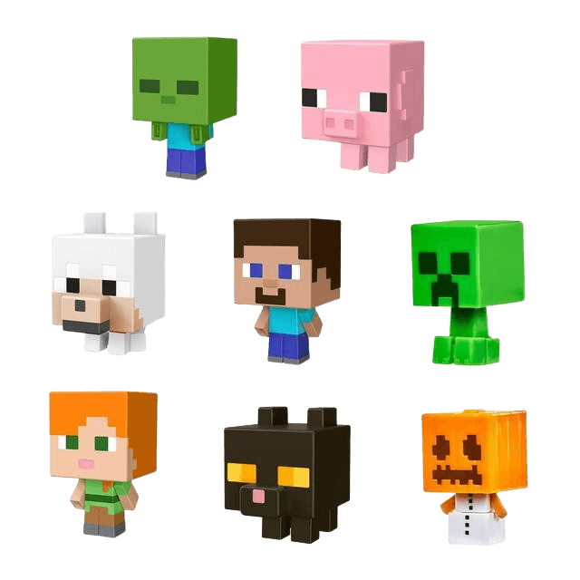 Mattel - Minecraft - Mob Head Minis (Assorted) - The Card Vault