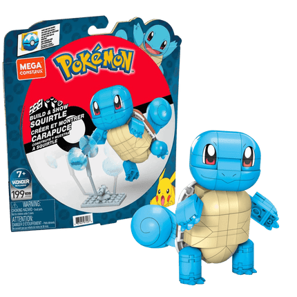 Mega - Pokemon - Construx Build & Show Squirtle - The Card Vault