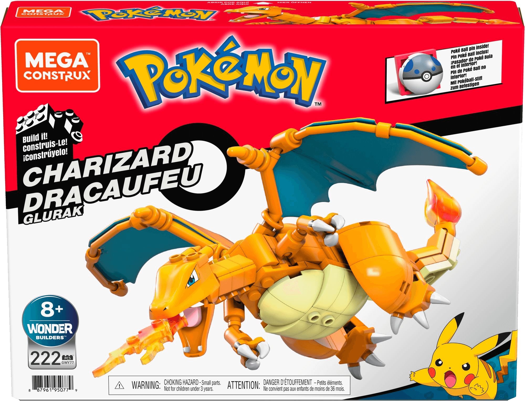 Mega - Pokemon - Construx Charizard - The Card Vault