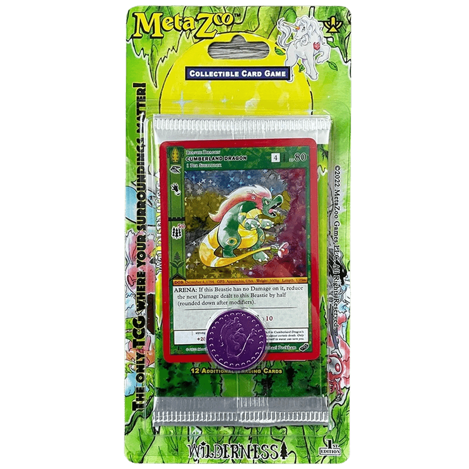 MetaZoo TCG: Wilderness Blister Pack (1st Edition) - The Card Vault