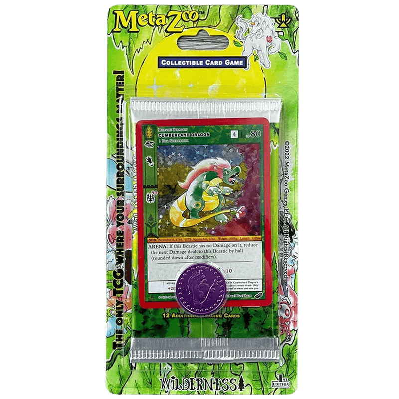 MetaZoo TCG: Wilderness Blister Pack (1st Edition) - The Card Vault
