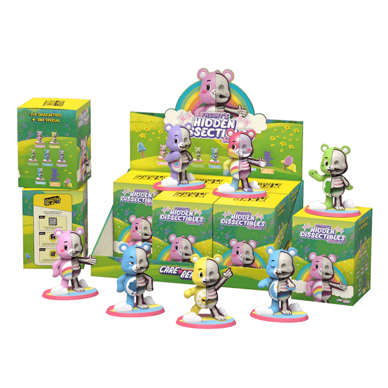 Mighty Jaxx - Freeny's Hidden Dissectible's Care Bears Blind Box Case - (6x Boxes) - The Card Vault