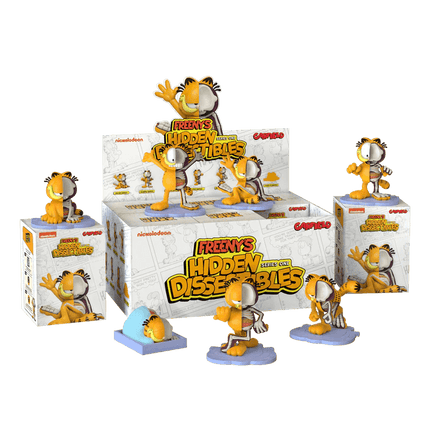 Mighty Jaxx - Freeny's Hidden Dissectible's: Garfield Blind Box Case - (6x Boxes) - The Card Vault