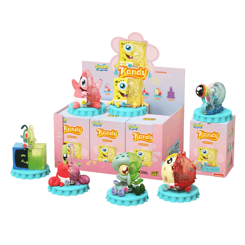 Mighty Jaxx - Kandy X SpongeBob SquarePants Blind Box (Soda Edition) Case - (6x Boxes) - The Card Vault