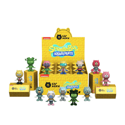 Mighty Jaxx - Lil' Maxx x SpongeBob SquarePants Blind Box Case - (12x Boxes) - The Card Vault