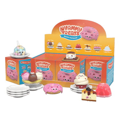 Mighty Jaxx - Nyan-licious! by Nyammy Treats Blind Box Case - (6x Boxes) - The Card Vault