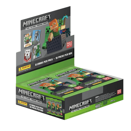 Minecraft TCG - Time to Mine Booster Box (18 Packs) - The Card Vault