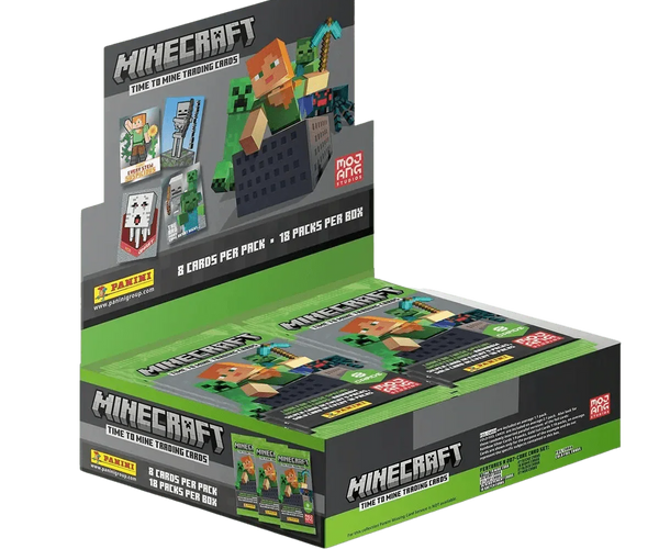 minecraft booster box Panini - Cards Pack (8 Cards) Minecraft TCG - Time to