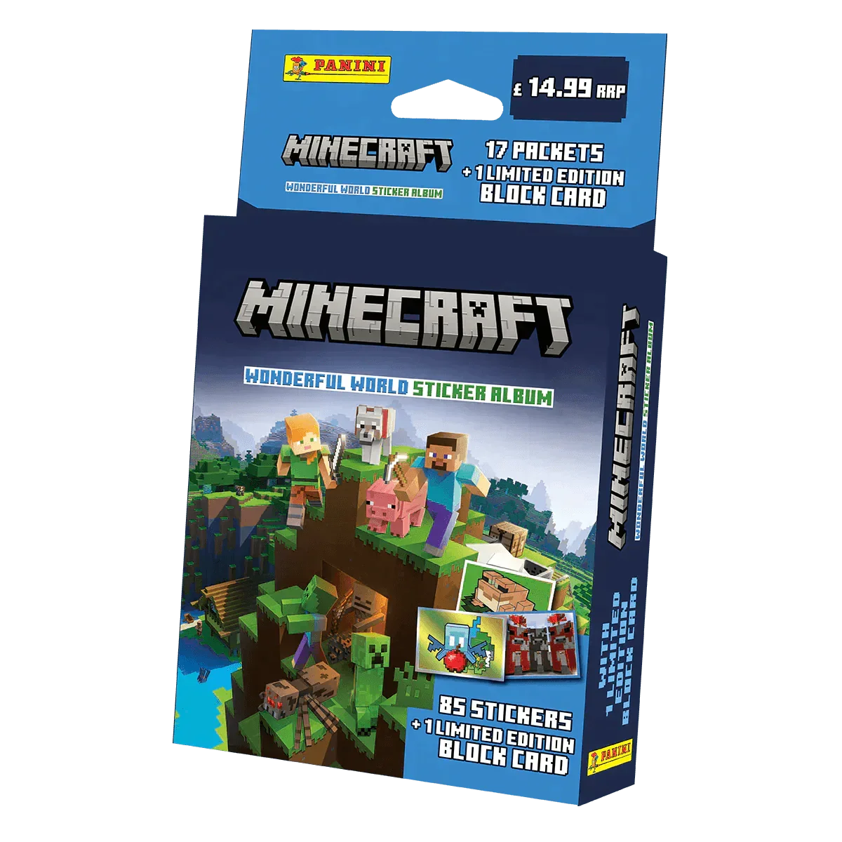 Minecraft Wonderful World Sticker Collection - Multiset – The Card Vault