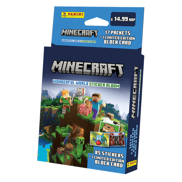 Minecraft Wonderful World Sticker Collection - Multiset - The Card Vault