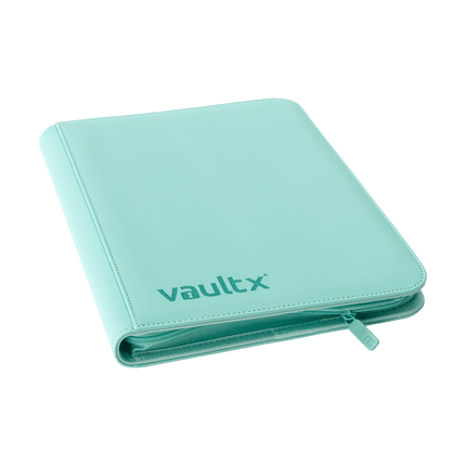 Vault X - 9-Pocket Exo-Tec® Zip Binder - Mint Green