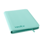 Vault X - 9-Pocket Exo-Tec® Zip Binder - Mint Green