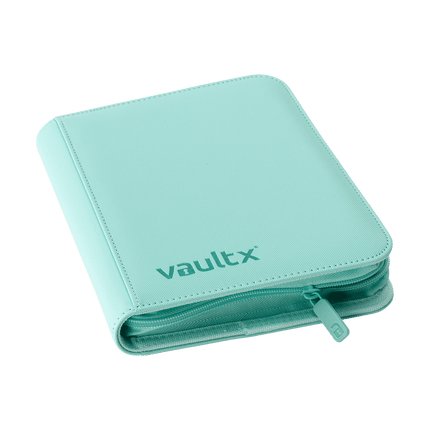 Vault X - 4-Pocket Exo-Tec® Zip Binder - Mint Green