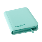 Vault X - 4-Pocket Exo-Tec® Zip Binder - Mint Green