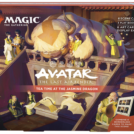 Magic: The Gathering - Universes Beyond - Avatar: The Last Airbender - Scene Box - Tea Time at The Jasmine Dragon