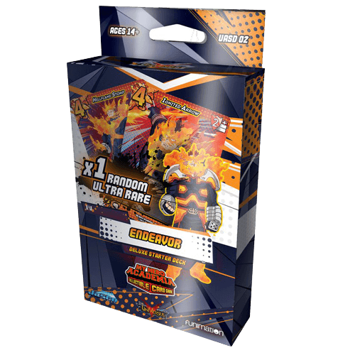 My Hero Academia Collectible Card Game - Endeavor (Series 3) - Deluxe Starter Deck - The Card Vault