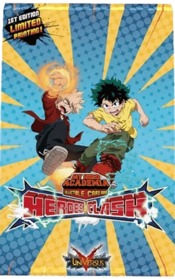 My Hero Academia Collectible Card Game - Heroes Clash (Series 3) Booster Pack - The Card Vault
