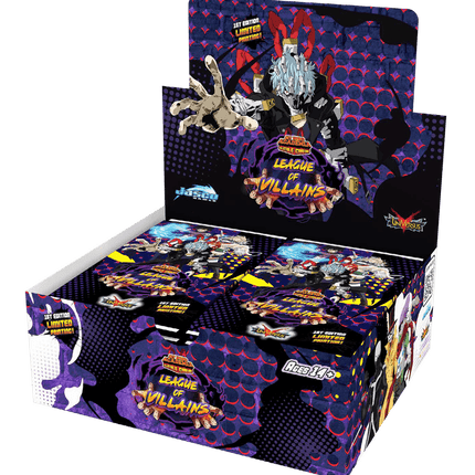 My Hero Academia Collectible Card Game - League of Villains (Series 4) Booster Box (24 Packs) - The Card Vault