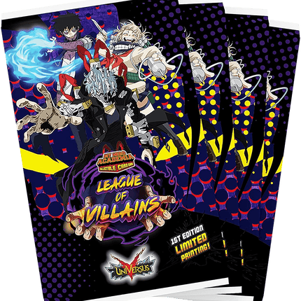 My Hero Academia Collectible Card Game - League of Villains (Series 4) Booster Pack - The Card Vault