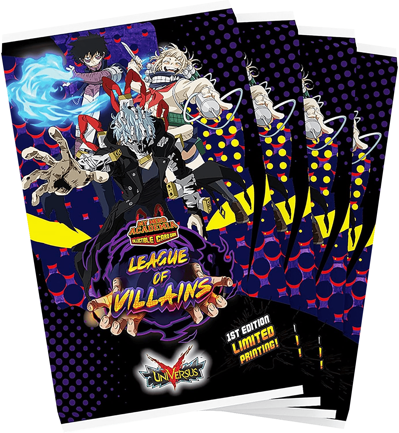 My Hero Academia Collectible Card Game - League of Villains (Series 4) Booster Pack - The Card Vault