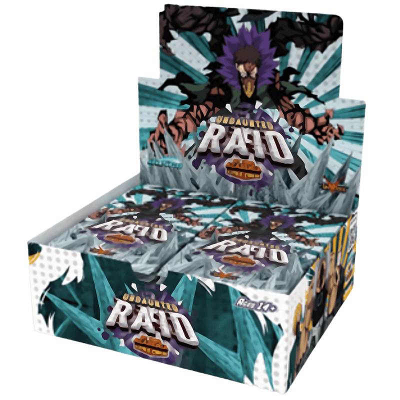 My Hero Academia Collectible Card Game - Undaunted Raid (Series 5) Booster Box (24 Packs) - The Card Vault