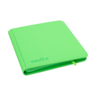 Vault X - 12-Pocket Exo-Tec® Zip Binder - Neon Green