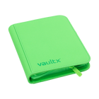 Vault X - 4-Pocket Exo-Tec® Zip Binder - Neon Green