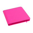 Vault X - 12-Pocket Exo-Tec® Zip Binder - Neon Pink