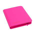 Vault X - 9-Pocket Exo-Tec® Zip Binder - Neon Pink