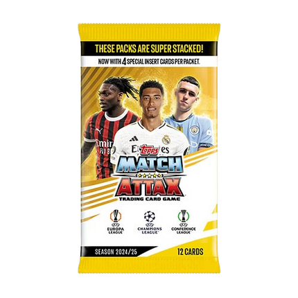 Topps - 2024/25 Football (Soccer) Match Attax - Booster Box (24 Packs)
