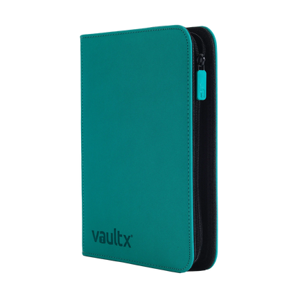 Vault X - 4-Pocket Exo-Tec® Zip Binder - Teal