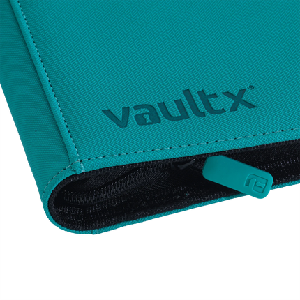 Vault X - 4-Pocket Exo-Tec® Zip Binder - Teal