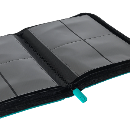 Vault X - 4-Pocket Exo-Tec® Zip Binder - Teal
