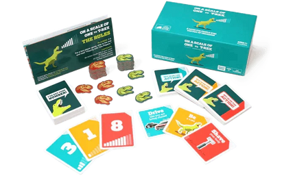 On A Scale of One to T-Rex - The Card Vault