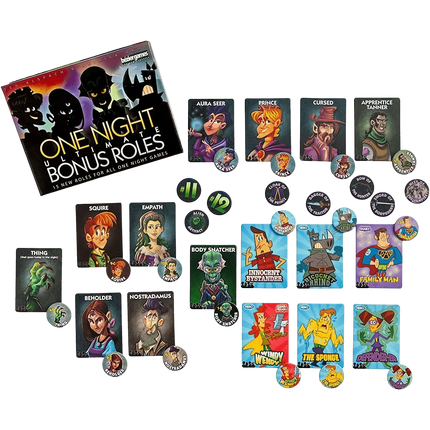 One Night Ultimate: Bonus Roles - The Card Vault