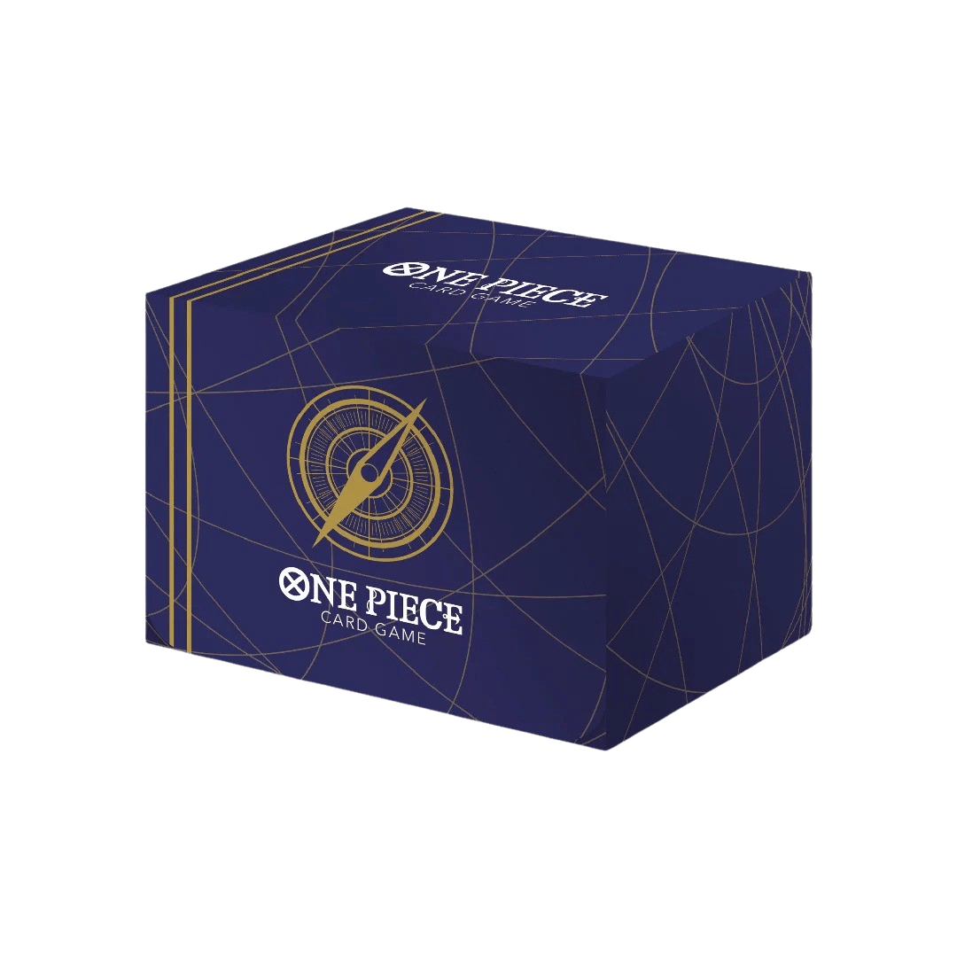 One Piece TCG - Clear Card Case - Standard Blue - The Card Vault